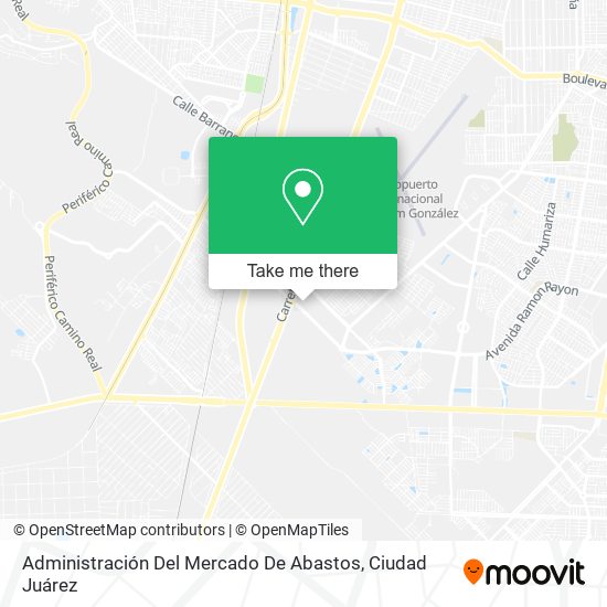 Administración Del Mercado De Abastos map