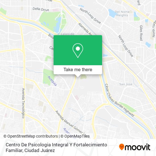 Centro De Psicologia Integral Y Fortalecimiento Familiar map