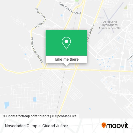 Novedades Olimpia map