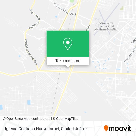 Iglesia Cristiana Nuevo Israel map