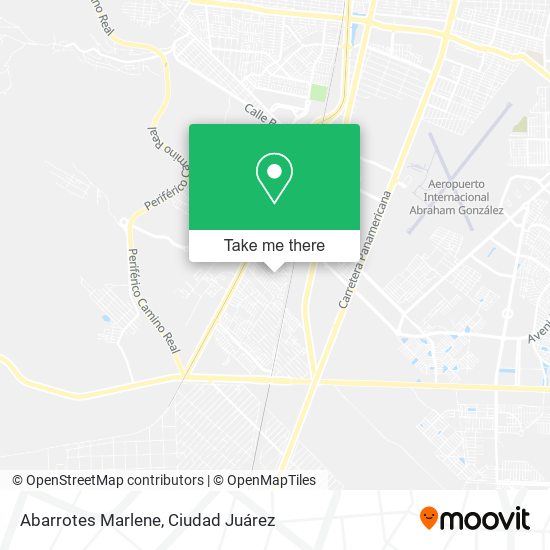 Mapa de Abarrotes Marlene