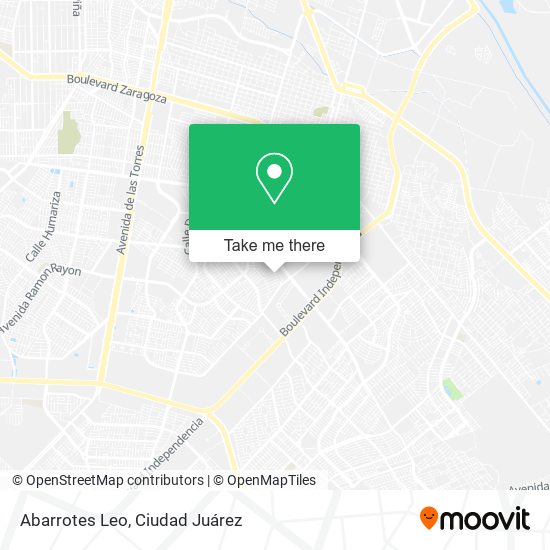 Mapa de Abarrotes Leo