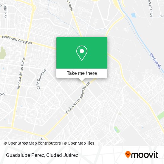 Guadalupe Perez map