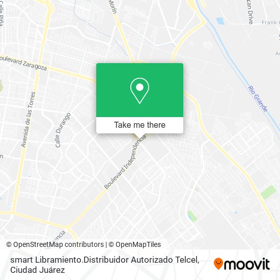 smart Libramiento.Distribuidor Autorizado Telcel map