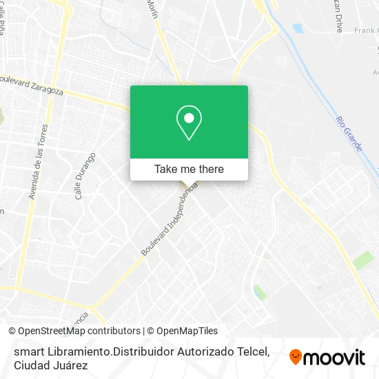 Mapa de smart Libramiento.Distribuidor Autorizado Telcel