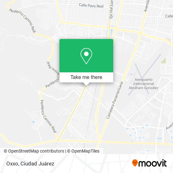 Mapa de Oxxo