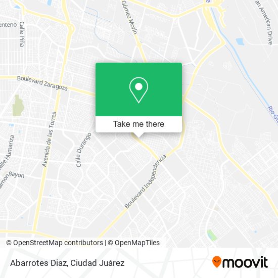 Abarrotes Diaz map