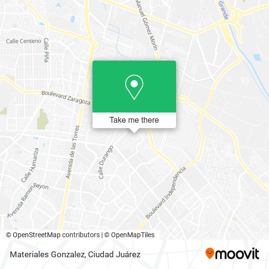 Mapa de Materiales Gonzalez