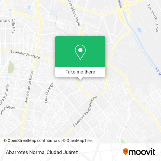 Mapa de Abarrotes Norma