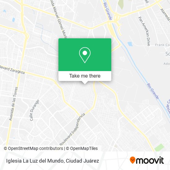 Iglesia La Luz del Mundo map