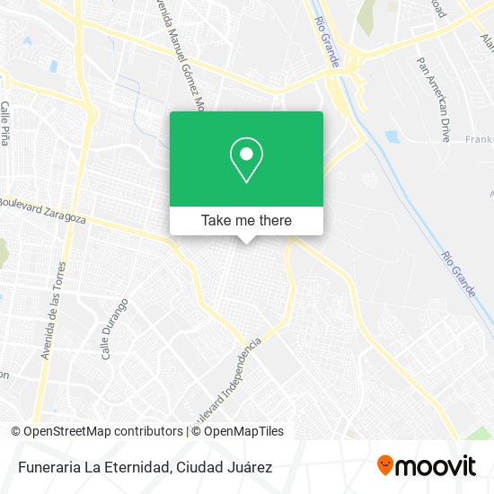 Funeraria La Eternidad map