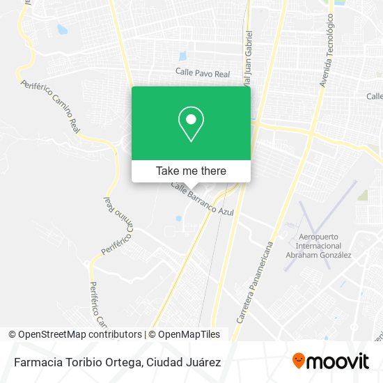 Farmacia Toribio Ortega map