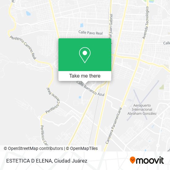ESTETICA D ELENA map
