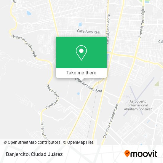 Mapa de Banjercito