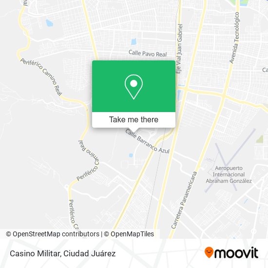 Casino Militar map