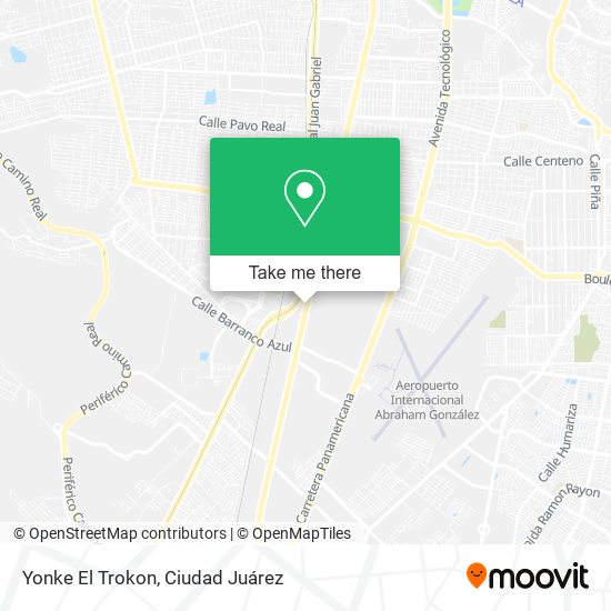 Yonke El Trokon map
