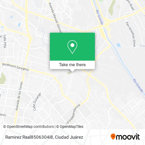 Mapa de Ramirez Raal8506304i8