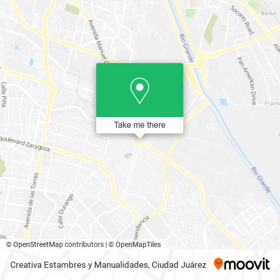 Creativa Estambres y Manualidades map