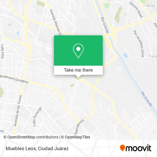 Muebles Leos map