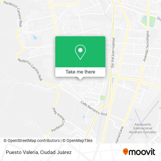 Mapa de Puesto Valeria
