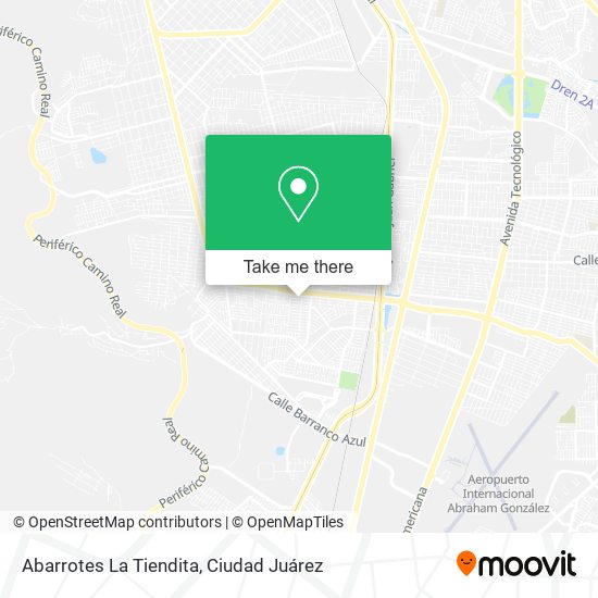 Abarrotes La Tiendita map