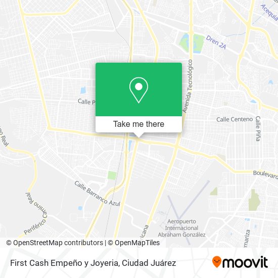 First Cash Empeño y Joyeria map