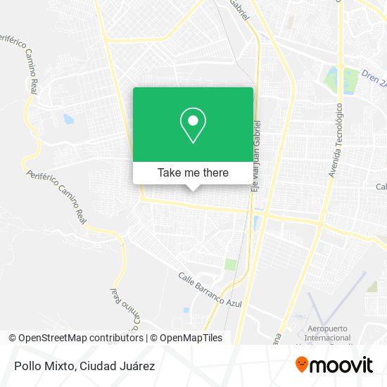 Mapa de Pollo Mixto