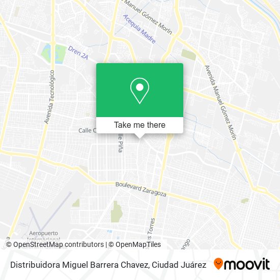 Distribuidora Miguel Barrera Chavez map