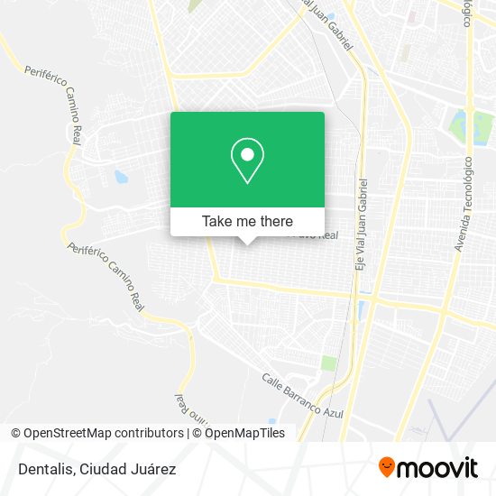 Mapa de Dentalis