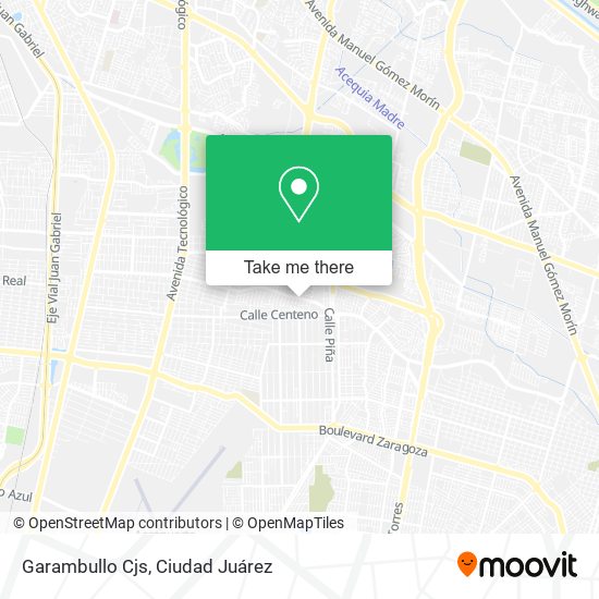 Garambullo Cjs map