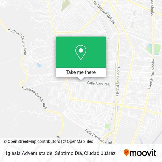 Iglesia Adventista del Séptimo Día map