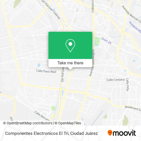 Mapa de Componentes Electronicos El Tri