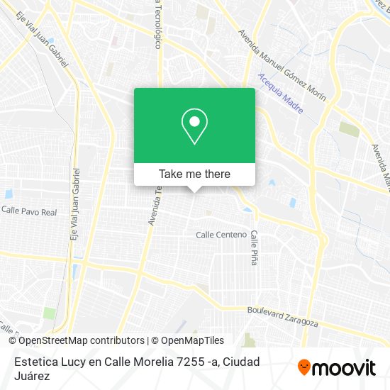 Estetica Lucy en Calle Morelia 7255 -a map