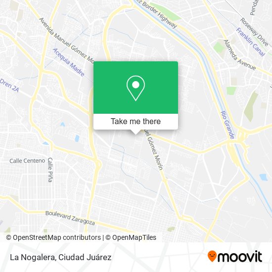 Mapa de La Nogalera