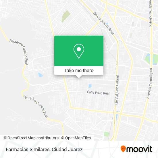 Farmacias Similares map