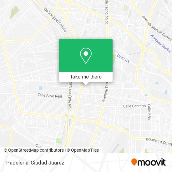 Mapa de Papeleria