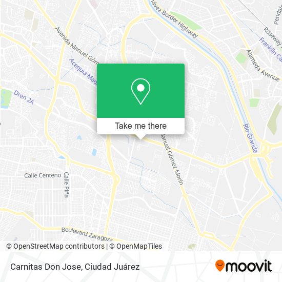 Carnitas Don Jose map