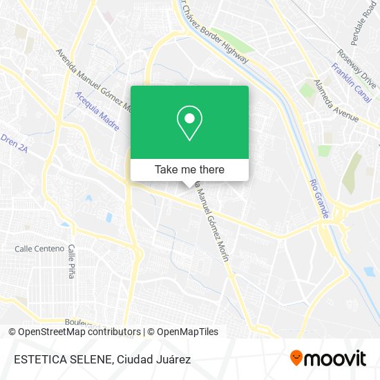 ESTETICA SELENE map