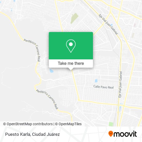 Puesto Karla map