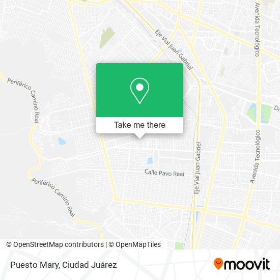 Mapa de Puesto Mary