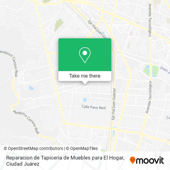 Mapa de Reparacion de Tapiceria de Muebles para El Hogar