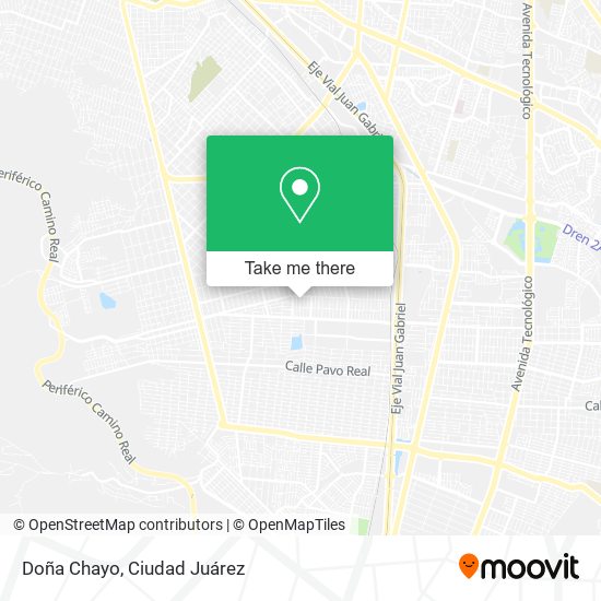 Mapa de Doña Chayo