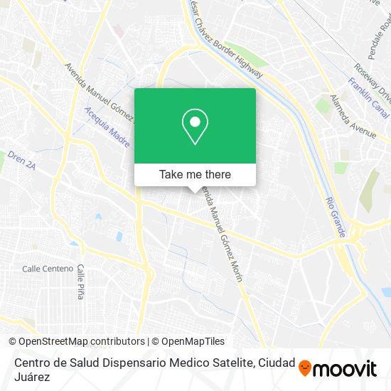 Centro de Salud Dispensario Medico Satelite map