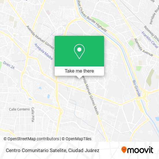 Centro Comunitario Satelite map