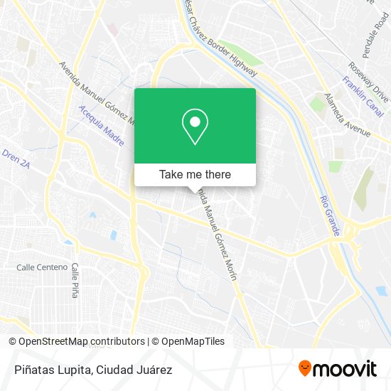 Mapa de Piñatas Lupita