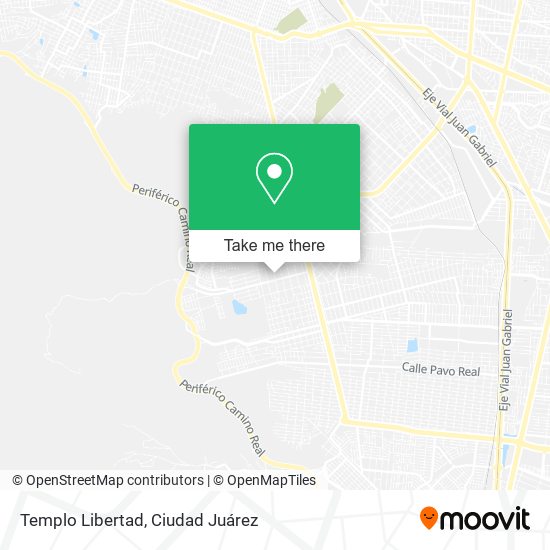 Templo Libertad map