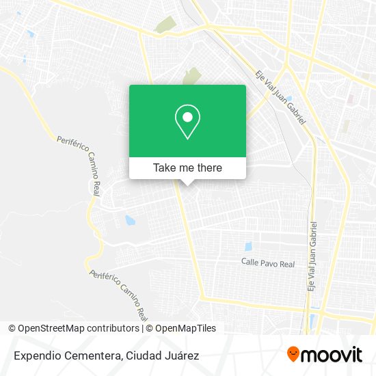 Expendio Cementera map