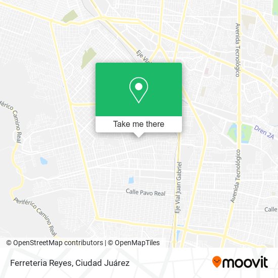 Ferreteria Reyes map