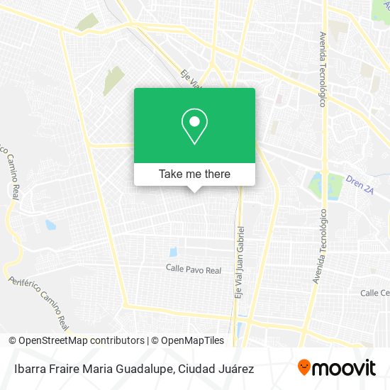 Ibarra Fraire Maria Guadalupe map