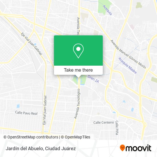 Jardín del Abuelo map
